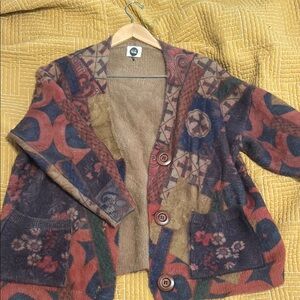 Multicolor Patterned Women's Sweater